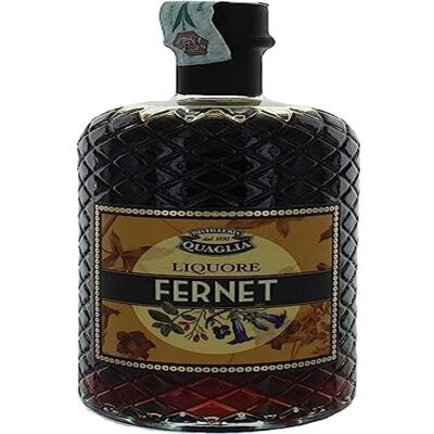 Quaglia - Fernet Quaglia - 70 cl - Liqueur - Publicité Quaglia - Fernet Quaglia - 70 cl - Liqueur - Publicité