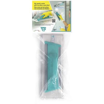 Kit Clean Glass TTS - Kit in microfibra per pulizia vetri - Kit di pulizia vetri Kit Clean Glass TTS - Kit in microfibra per pulizia vetri - Kit di pulizia vetri