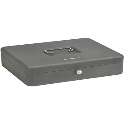 BLINKY Caja de acero con bandeja y monedas - Caja fuerte BLINKY Caja de acero con bandeja y monedas - Caja fuerte