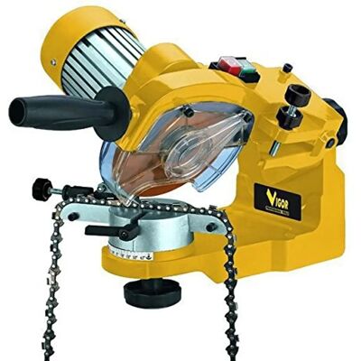 Afila cadenas Vigor - 230W - Cabezal inclinado Afila cadenas Vigor - 230W - Cabezal inclinado