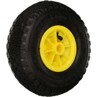 Vigor - Ruota per Carrelli Pneumatici - Plastica 260mm - F.20 Int.74 Vigor - Ruota per Carrelli Pneumatici - Plastica 260mm - F.20 Int.74