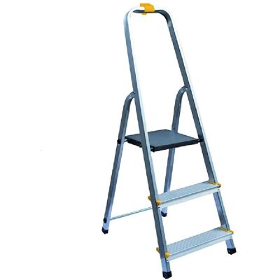 Wspinaczka aluminiowa Vigor Ercole - 3 stopnie, 130cm - EN-131 Wspinaczka aluminiowa Vigor Ercole - 3 stopnie, 130cm - EN-131