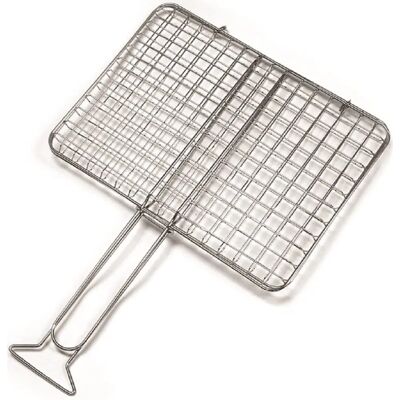SANDRIGARDEN Parrilla doble de acero cromado 270x370mm - Grill/Grate SANDRIGARDEN Parrilla doble de acero cromado 270x370mm - Grill/Grate