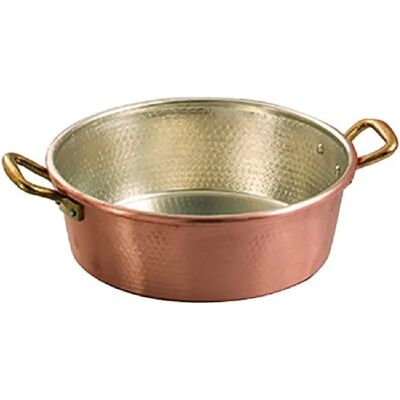 VIGOR Ustensiles en Cuivre - Diamètre 32cm - Compatible avec toutes les sources de chaleur sauf induction VIGOR Ustensiles en Cuivre - Diamètre 32cm - Compatible avec toutes les sources de chaleur sauf induction