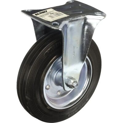 VIGOR-BLINKY - Ruote Gommate Base Fissa 200X49Mm VIGOR-BLINKY - Ruote Gommate Base Fissa 200X49Mm