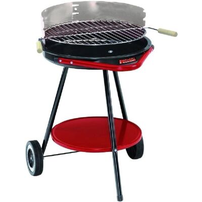 Blinky 48cm Metall-Holzkohlegrill - 4 Ebenen, Räder Blinky 48cm Metall-Holzkohlegrill - 4 Ebenen, Räder