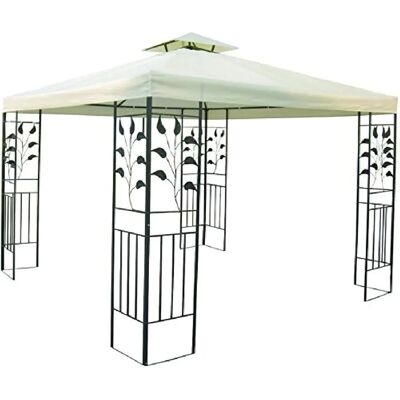 Gazebo in metallo BLINKY 9694925 - Rettangolare 3x3m Pieghevole & Portatile Gazebo in metallo BLINKY 9694925 - Rettangolare 3x3m Pieghevole & Portatile