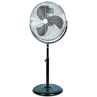 BLINKY 99242-18 Ventilateur sur pied Urano - Diamètre 46cm, Noir-Chrome - Publicité BLINKY 99242-18 Ventilateur sur pied Urano - Diamètre 46cm, Noir-Chrome - Publicité