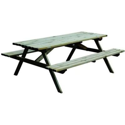 VIGOR-BLINKY - Tavolo con Panche - 179x150x72 cm VIGOR-BLINKY - Tavolo con Panche - 179x150x72 cm