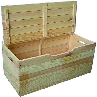 VIGOR-BLINKY Vigor Storage Bench - Pine Wood - 100X40X50H VIGOR-BLINKY Vigor Storage Bench - Pine Wood - 100X40X50H