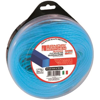 Vigor - wzmocniona nylonowa lina do kosy - 30m - Niebieska - ø 4mm Vigor - wzmocniona nylonowa lina do kosy - 30m - Niebieska - ø 4mm