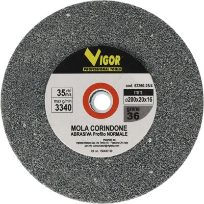 VIGOR-BLINKY - Mole Abrasive Corindone A/96 Prof Normale 36gr 200x20x16 Fogli - Nastro abrasivo VIGOR-BLINKY - Mole Abrasive Corindone A/96 Prof Normale 36gr 200x20x16 Fogli - Nastro abrasivo