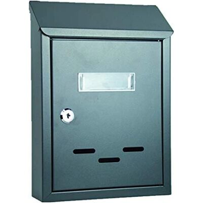 BLINKY - Ezra - Antracite - 21x7x30cm - Cassetta delle lettere BLINKY - Ezra - Antracite - 21x7x30cm - Cassetta delle lettere