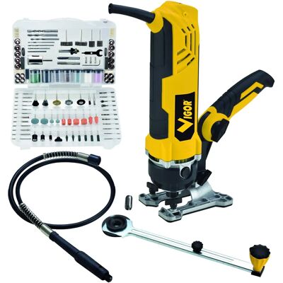 Kit multistrumenti Vigor Vum-287 - 287 accessori - 550W Kit multistrumenti Vigor Vum-287 - 287 accessori - 550W