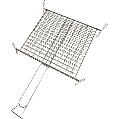 SANDRIGARDEN Griglia doppia - 350x400mm in acciaio cromato, idonea al contatto con alimenti SANDRIGARDEN Griglia doppia - 350x400mm in acciaio cromato, idonea al contatto con alimenti