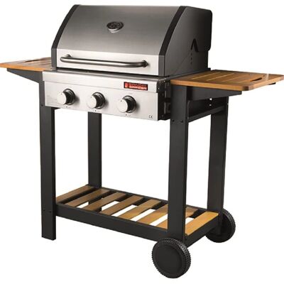 SANDRIGARDEN - Oceania 3 Fuochi - Gas - Steel - Barbecue SANDRIGARDEN - Oceania 3 Fuochi - Gas - Steel - Barbecue