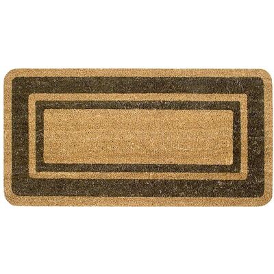 Zerbino in fibra di cocco naturale - Marrone - 40x80 cm - Tappeto porta Zerbino in fibra di cocco naturale - Marrone - 40x80 cm - Tappeto porta