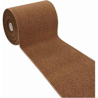 Emmevi - 57x330 cm - Marrone - Antiscivolo - Tappeto Emmevi - 57x330 cm - Marrone - Antiscivolo - Tappeto
