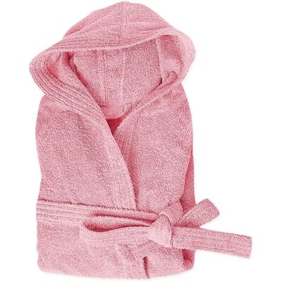 Emmevi - Accappatoio Spugna 100% Cotone - Rosa - L - Bathrobe Emmevi - Accappatoio Spugna 100% Cotone - Rosa - L - Bathrobe