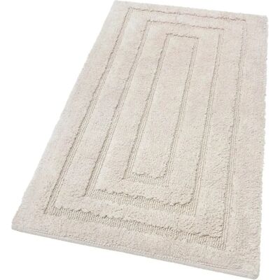 Tappeto bagno beige Emmevi - Cotone, Antiscivolo, Elegante Tappeto bagno beige Emmevi - Cotone, Antiscivolo, Elegante