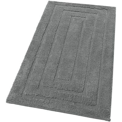 Emmevi - Tappeto Bagno Puro Cotone - Grigio Scuro - Bagno Emmevi - Tappeto Bagno Puro Cotone - Grigio Scuro - Bagno