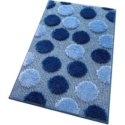Tappeto bagno blu antiscivolo 50x110 cm - Tappeto doccia moderno Tappeto bagno blu antiscivolo 50x110 cm - Tappeto doccia moderno
