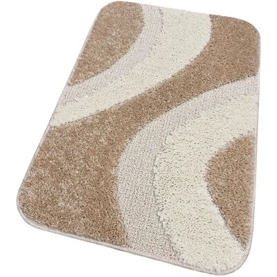 Tappeto Bagno Beige 50x80cm Antiscivolo e Assorbente Moderna - Tappeto Bagno Tappeto Bagno Beige 50x80cm Antiscivolo e Assorbente Moderna - Tappeto Bagno