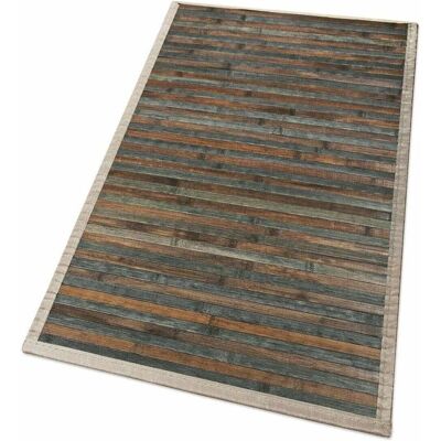 Emmevi - Bamboo Legno Degradè - Grigio Pietra - Floor Mat Emmevi - Bamboo Legno Degradè - Grigio Pietra - Floor Mat