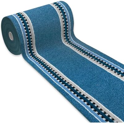 Emmevi - Tappeto Cucina Blu - Assorbe l'acqua, Antiscivolo - 57x300 cm Emmevi - Tappeto Cucina Blu - Assorbe l'acqua, Antiscivolo - 57x300 cm