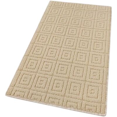 Tappeto Cucina Beige Emmevi - Antiscivolo, Texture 3D, Assorbe acqua - 57x145 cm Tappeto Cucina Beige Emmevi - Antiscivolo, Texture 3D, Assorbe acqua - 57x145 cm