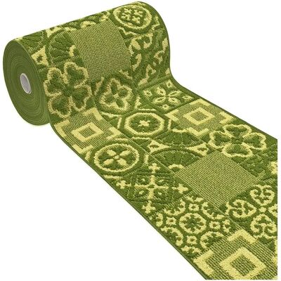 Emmevi Modello 57x130 cm Tappeto Cucina Verde Antiscivolo Emmevi Modello 57x130 cm Tappeto Cucina Verde Antiscivolo