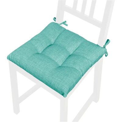 Emmevi - MV S.P.A. cuscino sedia - Turchese - 40x40 cm Emmevi - MV S.P.A. cuscino sedia - Turchese - 40x40 cm