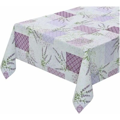 Emmevi - Tovaglia Antimacchia Lavanda Plastificata Effetto Tessuto Retro Felpato 100% Made In Italy - 140x220 cm Emmevi - Tovaglia Antimacchia Lavanda Plastificata Effetto Tessuto Retro Felpato 100% Made In Italy - 140x220 cm