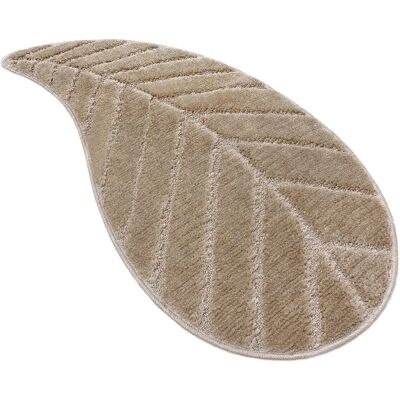 Emmevi - Tappeto bagno marrone con pelo corto e antiscivolo Emmevi - Tappeto bagno marrone con pelo corto e antiscivolo