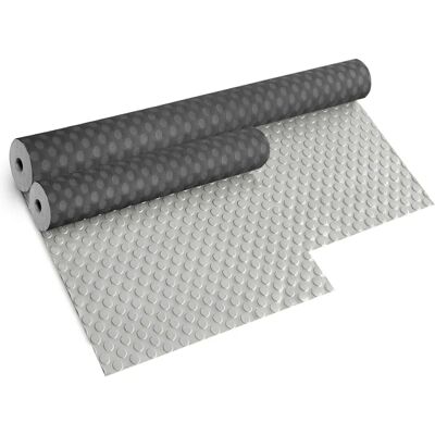 Emmevi - H100 - Gris - 100 cm - tapis de sol - Publicité Emmevi - H100 - Gris - 100 cm - tapis de sol - Publicité