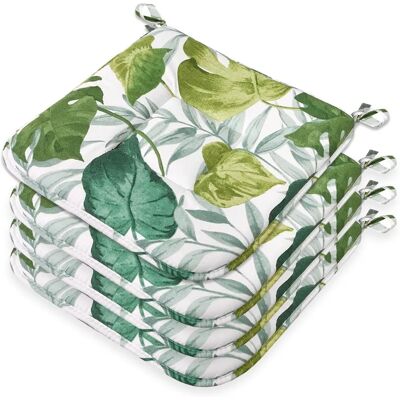 Emmevi Modèle MV - Set de coussins de coton feuilles de palmier - Publicité Emmevi Modèle MV - Set de coussins de coton feuilles de palmier - Publicité