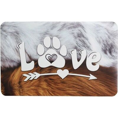 Emmevi Modello Dis.D Tappeto per Animali - Impermeabile, Made in Italy, Superficie in PVC Resistente Emmevi Modello Dis.D Tappeto per Animali - Impermeabile, Made in Italy, Superficie in PVC Resistente