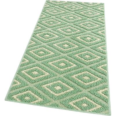 Emmevi - Tappeto Casa Cucina Rombi 3D - Verde - Rug Emmevi - Tappeto Casa Cucina Rombi 3D - Verde - Rug