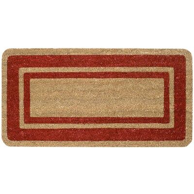 Emmevi Modello 40x80cm Zerbino in Cocco Naturale - Bordeaux Emmevi Modello 40x80cm Zerbino in Cocco Naturale - Bordeaux