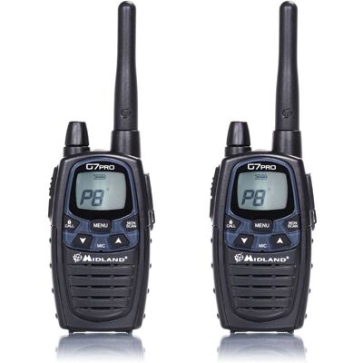 Midland G7 PRO Zweiband Funkgerät mit Zubehör Midland G7 PRO Zweiband Funkgerät mit Zubehör