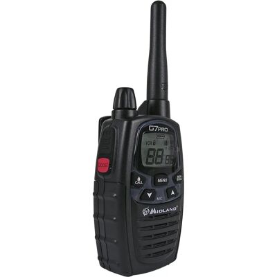 Midland G7 Pro Walkie Talkie - 8+69 Csatorna - Modern Dizájn Midland G7 Pro Walkie Talkie - 8+69 Csatorna - Modern Dizájn
