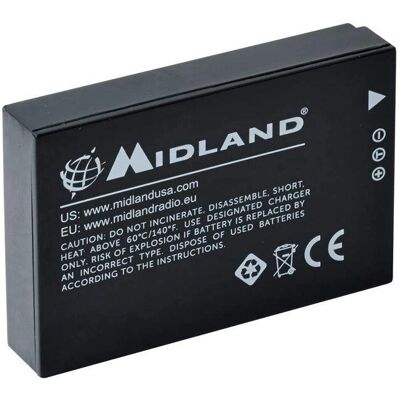 Midland XTC 400 Litium Action Cam Batteri - Batteri Midland XTC 400 Litium Action Cam Batteri - Batteri