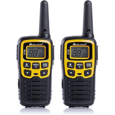 Walkie Talkie Midland XT50 - 24 Canales, 8 km Alcance, LCD, Recargable Walkie Talkie Midland XT50 - 24 Canales, 8 km Alcance, LCD, Recargable