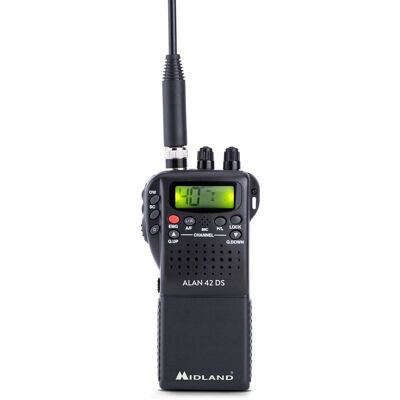 Midland C1267 Kaksisuuntainen radiopuhelin - 40 kanavaa, Musta Midland C1267 Kaksisuuntainen radiopuhelin - 40 kanavaa, Musta