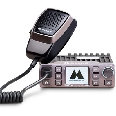 Radio CB Midland M-30 C1313 - Multifonction, 6 touches, Écran TFT Radio CB Midland M-30 C1313 - Multifonction, 6 touches, Écran TFT