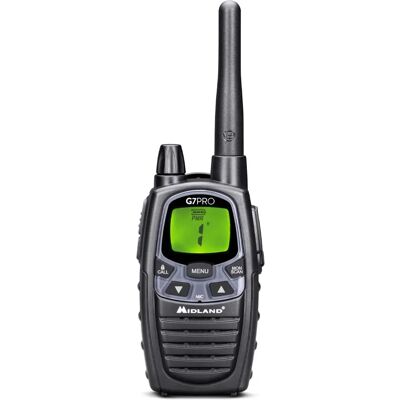 Midland G7 Pro Funkgerät - 69 Kanäle, Schwarz Midland G7 Pro Funkgerät - 69 Kanäle, Schwarz