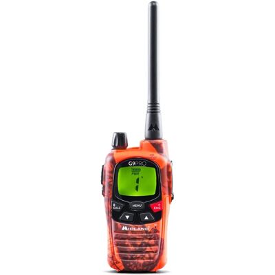 Midland G9 Pro Blaze - Talkie-Walkie avec 69 canaux & Étanchéité IPX4 - Publicité Midland G9 Pro Blaze - Talkie-Walkie avec 69 canaux & Étanchéité IPX4 - Publicité