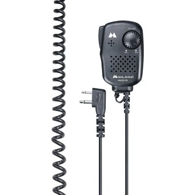 Midland MA26-XL Mikrofon - Hochwertiges Sprecher/Mikrofon mit Batterien Midland MA26-XL Mikrofon - Hochwertiges Sprecher/Mikrofon mit Batterien