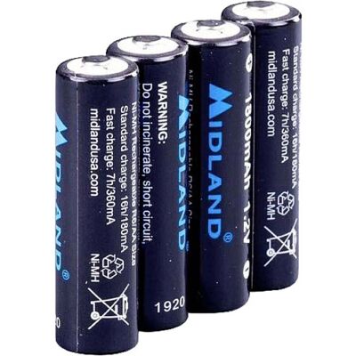 Midland Batteri til walkie-talkies 1.2V 1800mAh Midland Batteri til walkie-talkies 1.2V 1800mAh