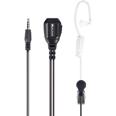 Walkie Talkie Midland MA31-777 PRO - Micrófono con auricular neumático Walkie Talkie Midland MA31-777 PRO - Micrófono con auricular neumático